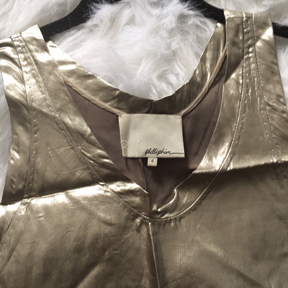 3.1 Phillip Lim liquid silver tunic dress - Picture 5 of 7